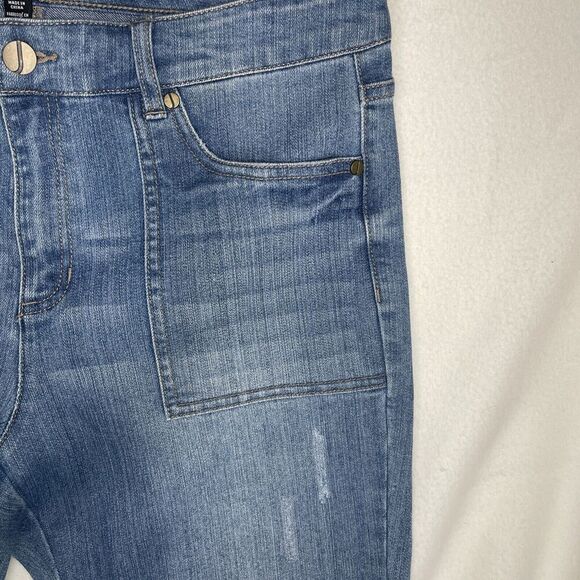 Jones New York Bleecker Boot Leg Women's 8 - Raw hem - Picture 3 of 5